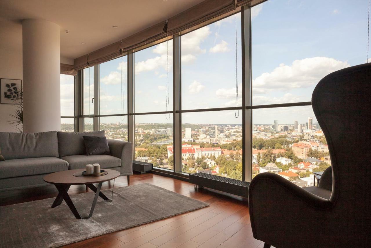 Luxury Panoramic Vilnius Apartment VNO Exterior foto