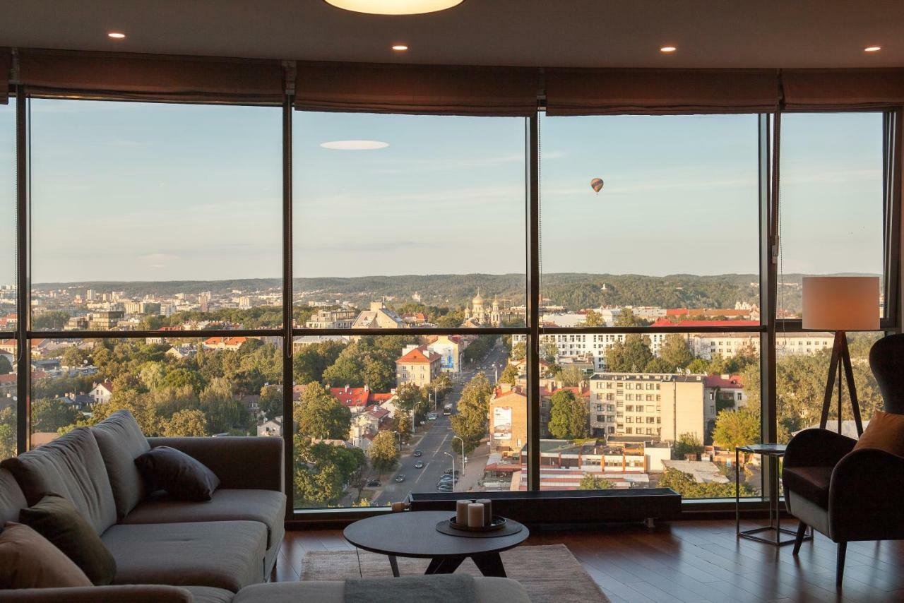Luxury Panoramic Vilnius Apartment VNO Exterior foto