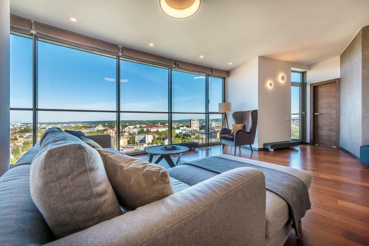 Luxury Panoramic Vilnius Apartment VNO Exterior foto