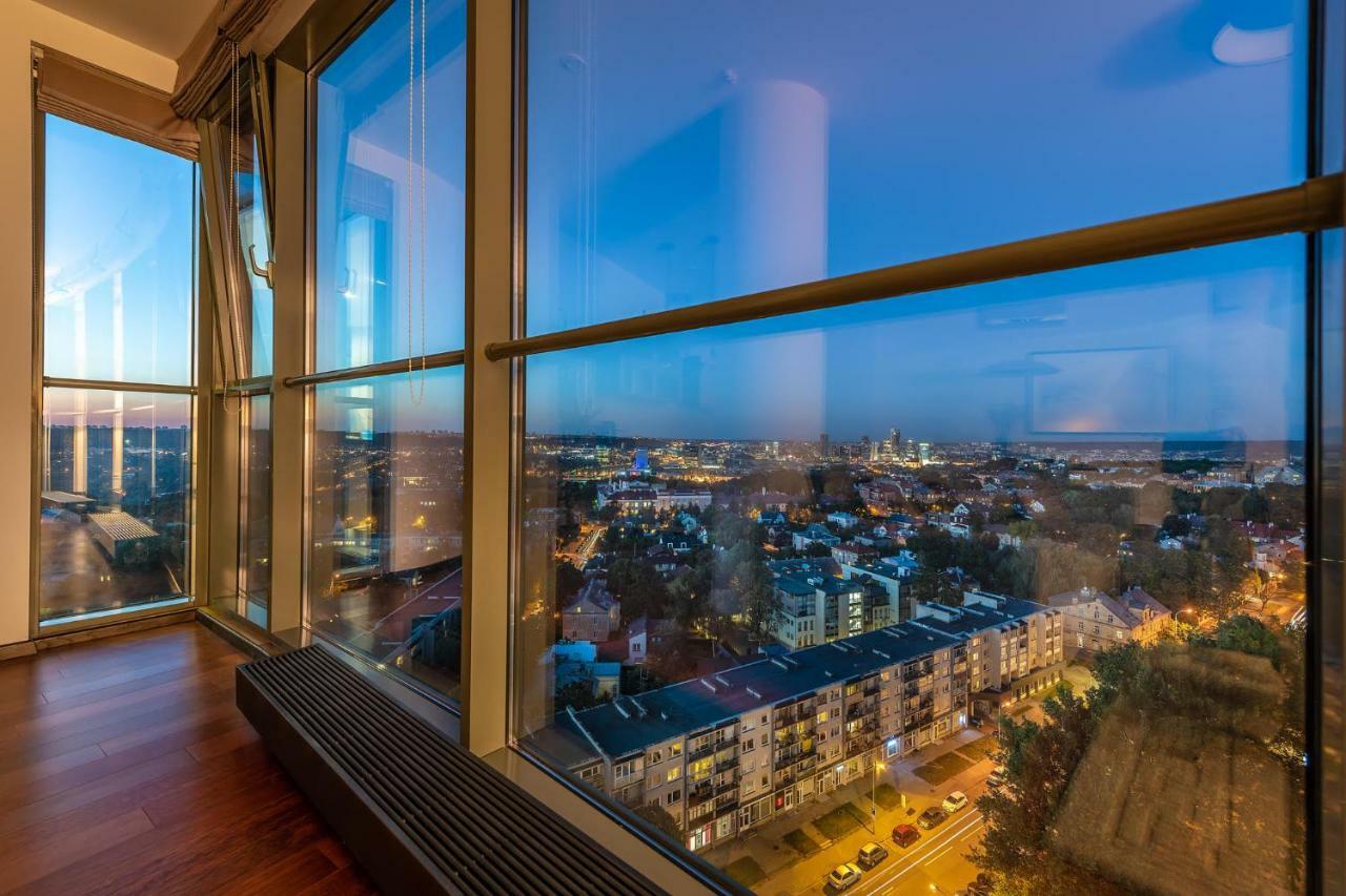 Luxury Panoramic Vilnius Apartment VNO Exterior foto