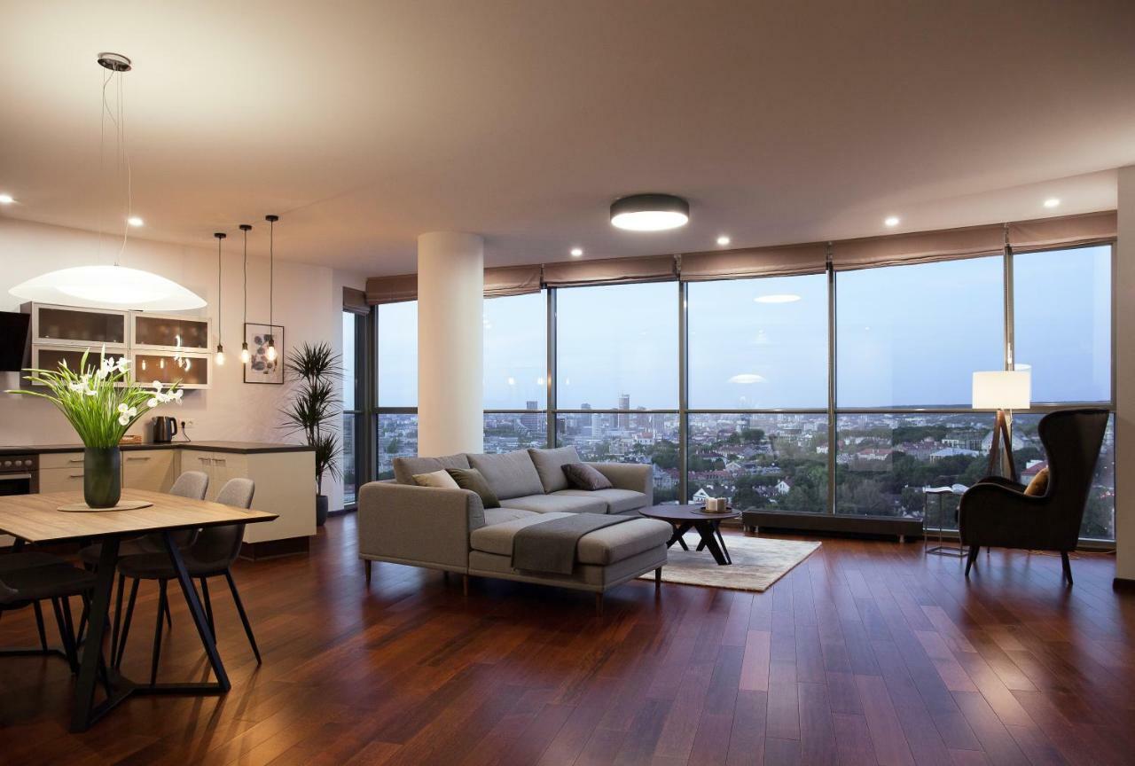 Luxury Panoramic Vilnius Apartment VNO Exterior foto